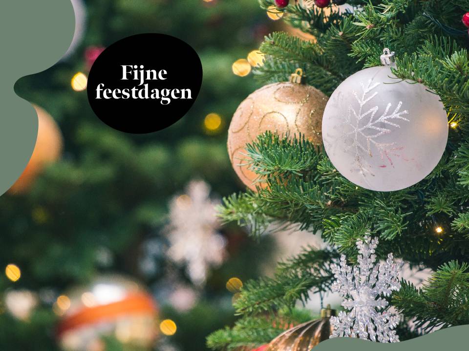 Fijne feestdagen!