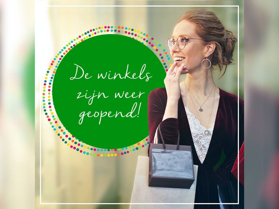 De winkels zijn weer open!