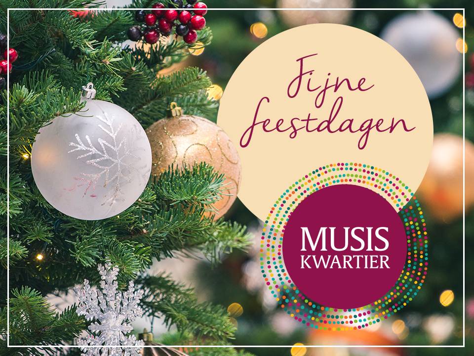 Fijne feestdagen!