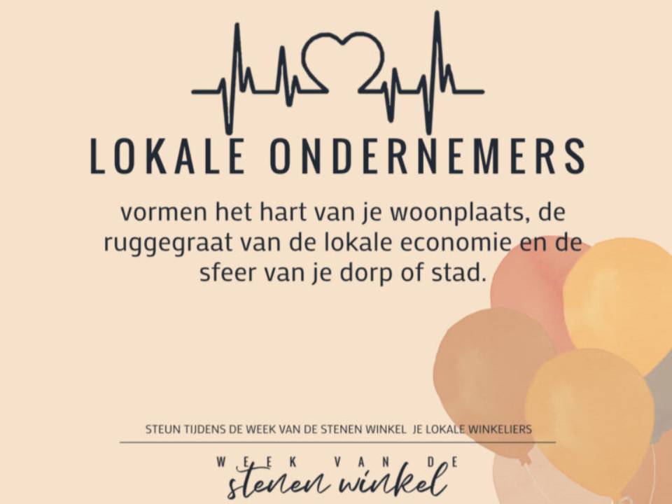 Week van de stenen winkel